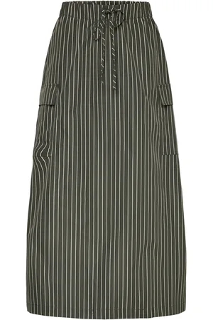 ONLY Onlmalika Cargo Long Skirt Ptm Green