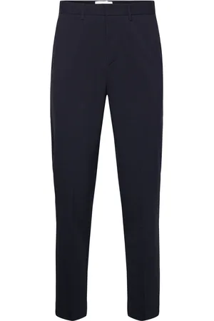 Lindbergh Relaxed Fit Formal Pants Navy