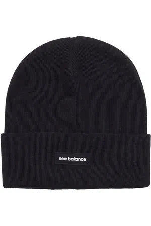 New Balance Linear Knit Cuffed Beanie Black