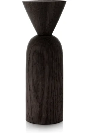 APPLICATA Shape, C Vase Brown