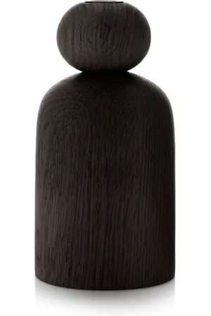APPLICATA Shape, Ball Vase Brown