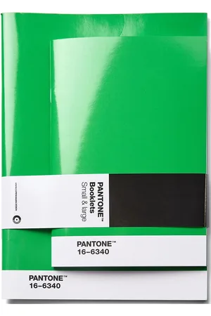 Pantone Pant Booklets Set Of 2 Dotted PANT Green