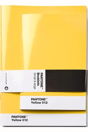 Pantone Pant Booklets Set Of 2 Dotted PANT Yellow