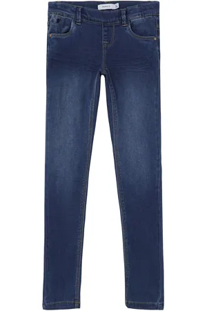 NAME IT Nkfpolly Skinny Dnm Legging 1182-To Noos Blue