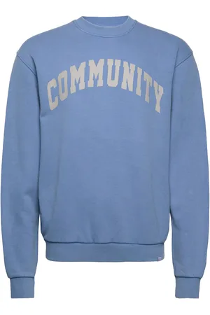 Les Deux Deacon Sweatshirt Blue