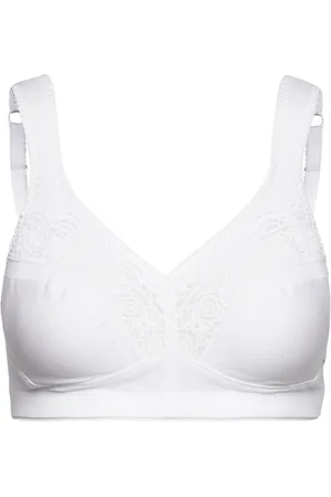 Swegmark Cotton Star Soft Bra Black White