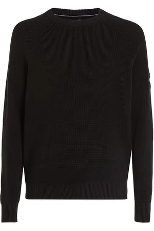 Calvin Klein Badge Easy Sweater Black
