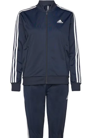 adidas Essentials 3-Stripes Tracksuit Blue