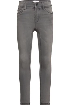 NAME IT Nkfpolly Skinny Jeans 1212-Tx Noos Grey