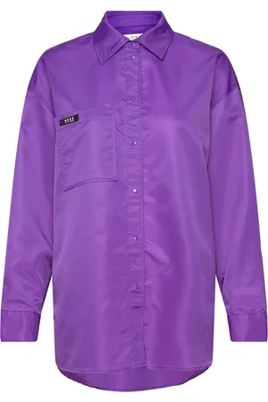 Norr Regan Over D Shirt Purple