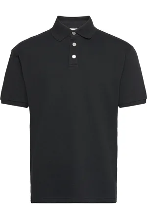 HAN Kjøbenhavn Pique Polo Shirt Black