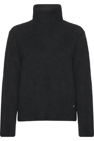 Mos Mosh Mmaidy Thora Rollneck Knit Black