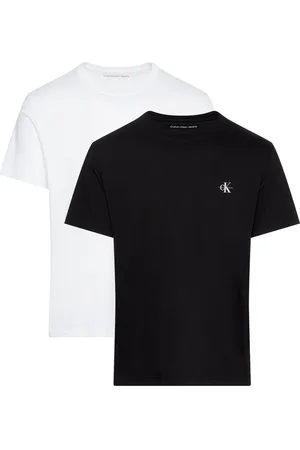 Calvin Klein 2 Pack Monologo T-Shirt White