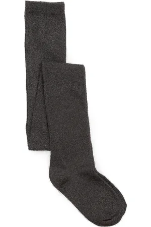 Melton Cotton Tights Black