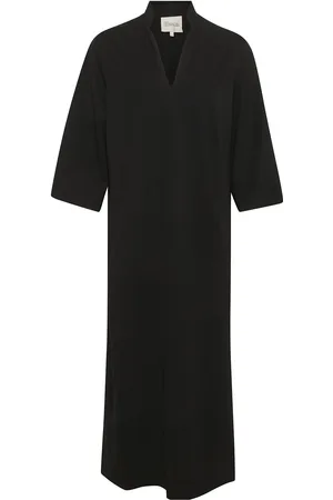 My Essential Wardrobe Lanamw Long Dress Black