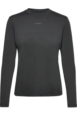 Björn Borg Borg Long Sleeved T-Shirt Black