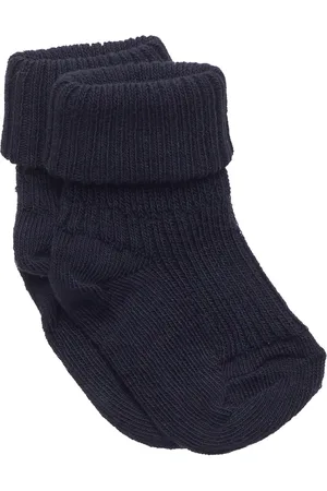 mp Denmark Cotton Rib Baby Socks Navy
