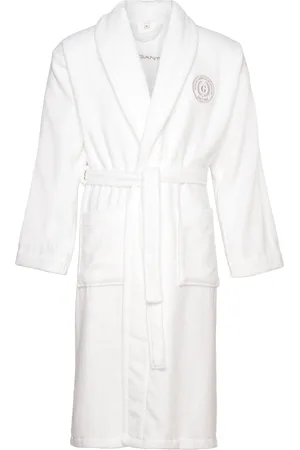 GANT Crest Robe White