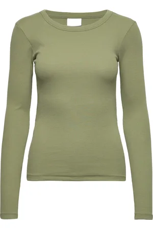 2nd Day 2Nd Pale Tt - Daily Cotton Rib Green