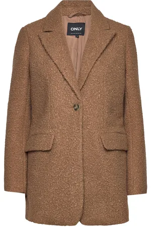 ONLY Onlpiper Boston Blazer Cc Otw Brown