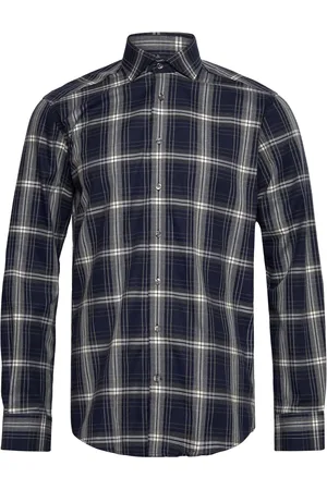 Bruun & Stengade Bs Tony Slim Fit Shirt Navy