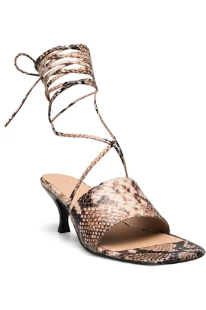 Filippa K Lace Up Sandals Beige