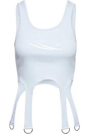Cannari Concept Rib Top W. D-Rings Blue