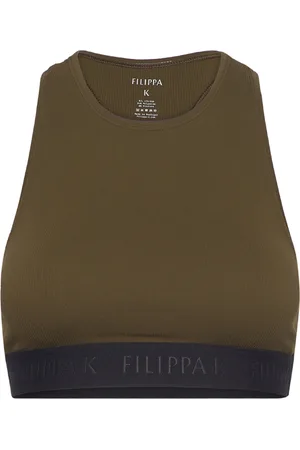 Filippa K Rib Bra Top Khaki