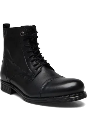 JACK & JONES Jfwshaun Leather Boot Sn Jack & J S Black