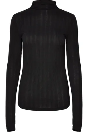 Hope Turtleneck Top Black