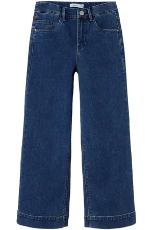 NAME IT Nkfrose Hw Wide Jeans 1356-On Noos Blue