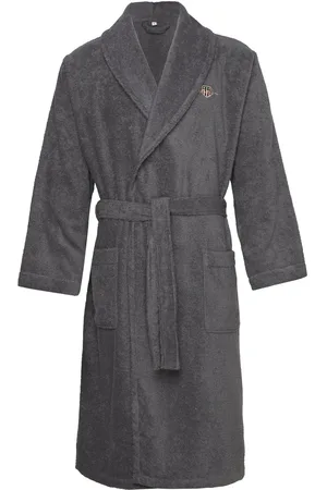 GANT Archive Shield Terry Robe Grey