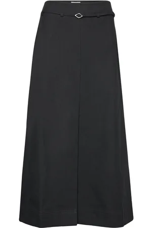 Ganni Cotton Suiting Black