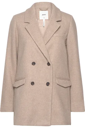 Object Objblaza Le Jacket Noos Beige
