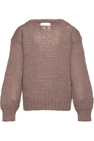 VERO MODA Vmerin Ls V-Neck Pullover Ga Girl Beige