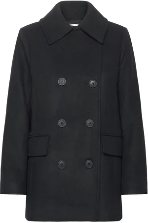 INWEAR Perryiw Sailor Coat Black
