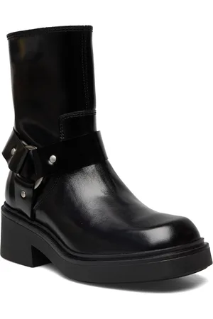ANGULUS Booties - Flat Black