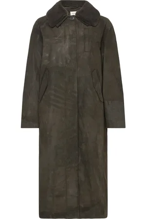 Holzweiler Diana Long Coat Green