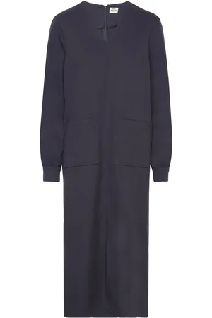 Mads Norgaard Soft Suiting Gweneth Dress Navy