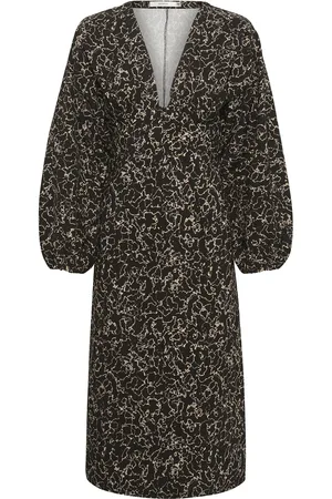 Gestuz Fedoragz P Midi Dress Black