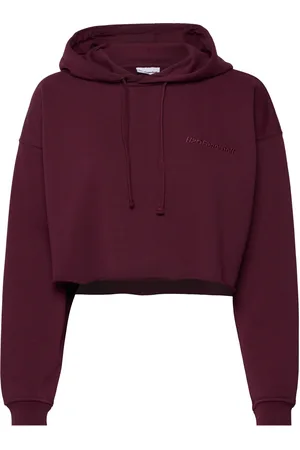 H2OFagerholt Pro Cropped Sweat Hoodie Burgundy