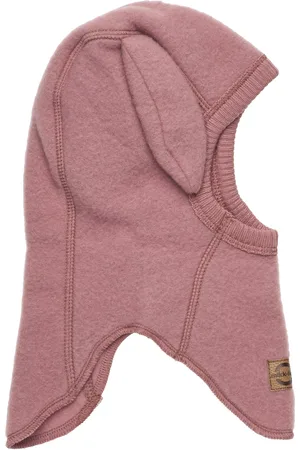 Mikk-Line Wool Fullface W Bunny Ears Pink