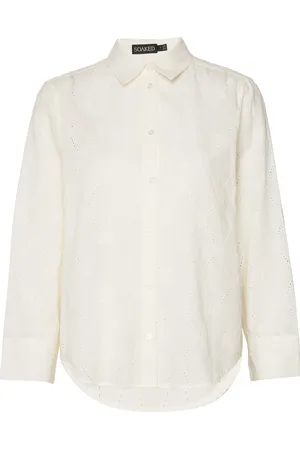 Soaked in Luxury Slwillie Shirt Ls White