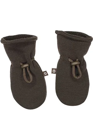 Smallstuff Mittens Merino Wool, Brown Brown