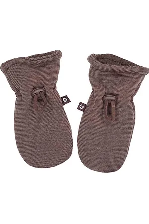 Smallstuff Mittens Merino Wool, Rose Brown Brown