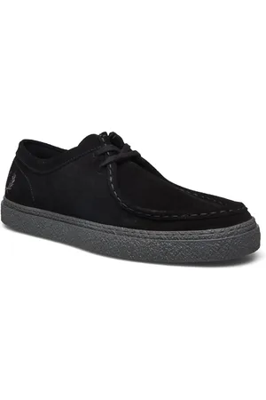 Fred Perry Dawson Low Suede Black