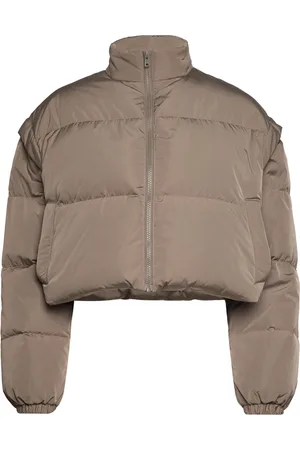 Rosemunde Detachable Down Puffer Jacket Beige