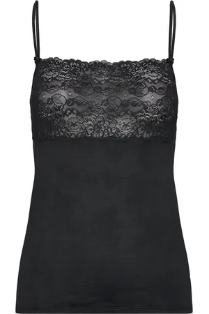 Calida Sensual Secrets Spaghetti Top Black