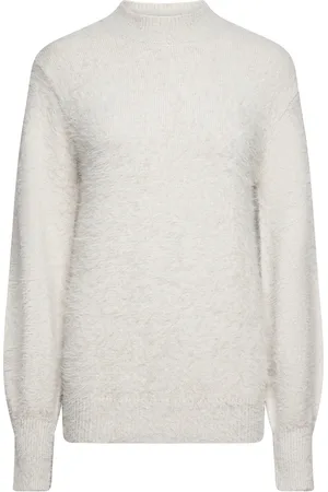 Y.A.S Charlotte Ls Knit Pullover - Ka Grey