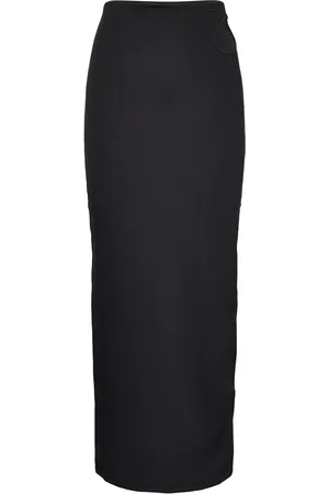 Calvin Klein Q-Nova Cut Out Skirt Black
